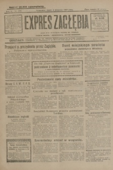 Expres Zagłębia : jedyny organ demokratyczny niezależny woj. kieleckiego. R.4, nr 292 (8 listopada 1929)