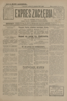 Expres Zagłębia : jedyny organ demokratyczny niezależny woj. kieleckiego. R.4, nr 293 (9 listopada 1929)