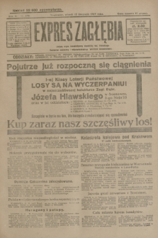 Expres Zagłębia : jedyny organ demokratyczny niezależny woj. kieleckiego. R.4, nr 296 (12 listopada 1929)
