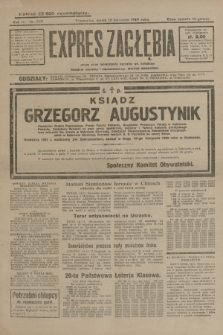 Expres Zagłębia : jedyny organ demokratyczny niezależny woj. kieleckiego. R.4, nr 299 (15 listopada 1929)