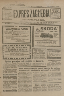 Expres Zagłębia : jedyny organ demokratyczny niezależny woj. kieleckiego. R.4, nr 301 (17 listopada 1929)
