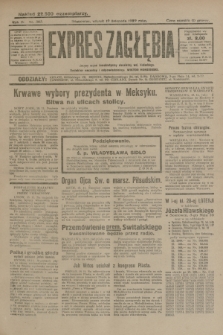 Expres Zagłębia : jedyny organ demokratyczny niezależny woj. kieleckiego. R.4, nr 303 (19 listopada 1929)