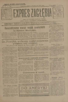 Expres Zagłębia : jedyny organ demokratyczny niezależny woj. kieleckiego. R.4, nr 308 (24 listopada 1929)