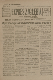 Expres Zagłębia : jedyny organ demokratyczny niezależny woj. kieleckiego. R.4, nr 320 (6 grudnia 1929)