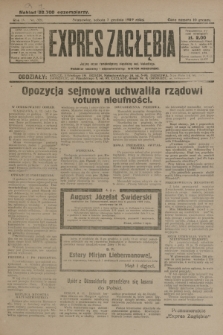 Expres Zagłębia : jedyny organ demokratyczny niezależny woj. kieleckiego. R.4, nr 321 (7 grudnia 1929)