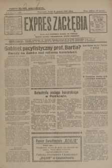Expres Zagłębia : jedyny organ demokratyczny niezależny woj. kieleckiego. R.4, nr 332 (18 grudnia 1929)