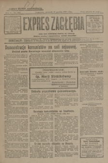 Expres Zagłębia : jedyny organ demokratyczny niezależny woj. kieleckiego. R.4, nr 333 (19 grudnia 1929)