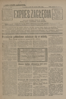 Expres Zagłębia : jedyny organ demokratyczny niezależny woj. kieleckiego. R.4, nr 334 (20 grudnia 1929)