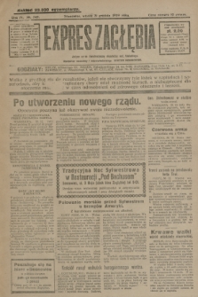 Expres Zagłębia : jedyny organ demokratyczny niezależny woj. kieleckiego. R.4, nr 342 (31 grudnia 1929)