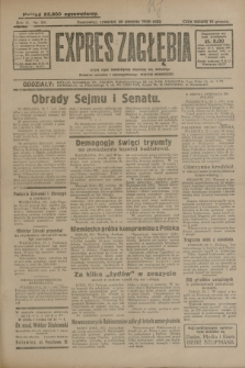 Expres Zagłębia : jedyny organ demokratyczny niezależny woj. kieleckiego. R.5, nr 29 (30 stycznia 1930)
