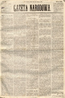 Gazeta Narodowa. 1874, nr 91