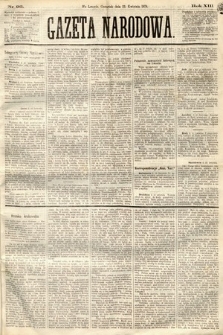 Gazeta Narodowa. 1874, nr 92