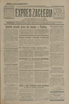 Expres Zagłębia : jedyny organ demokratyczny niezależny woj. kieleckiego. R.5, nr 105 (17 kwietnia 1930)