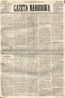 Gazeta Narodowa. 1874, nr 95