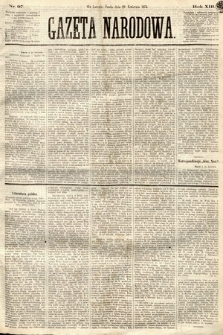 Gazeta Narodowa. 1874, nr 97