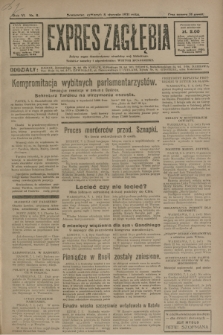 Expres Zagłębia : jedyny organ demokratyczny niezależny woj. kieleckiego. R.6, nr 8 (8 stycznia 1931)