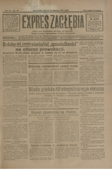 Expres Zagłębia : jedyny organ demokratyczny niezależny woj. kieleckiego. R.6, nr 13 (13 stycznia 1931)