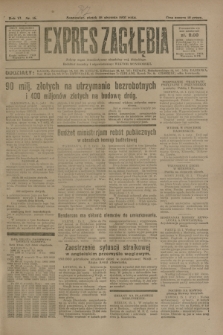 Expres Zagłębia : jedyny organ demokratyczny niezależny woj. kieleckiego. R.6, nr 16 (16 stycznia 1931)