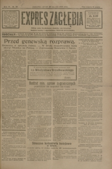 Expres Zagłębia : jedyny organ demokratyczny niezależny woj. kieleckiego. R.6, nr 20 (20 stycznia 1931)
