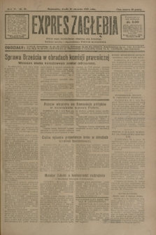 Expres Zagłębia : jedyny organ demokratyczny niezależny woj. kieleckiego. R.6, nr 21 (21 stycznia 1931)