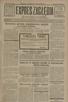 Expres Zagłębia : jedyny organ demokratyczny niezależny woj. kieleckiego. R.6, nr 26 (26 stycznia 1931)