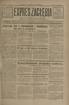 Expres Zagłębia : jedyny organ demokratyczny niezależny woj. kieleckiego. R.6, nr 31 (31 stycznia 1931)