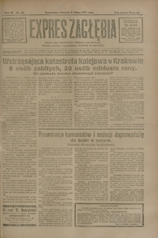 Expres Zagłębia : jedyny organ demokratyczny niezależny woj. kieleckiego. R.6, nr 38 (8 lutego 1931)