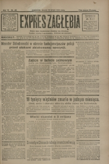 Expres Zagłębia : jedyny organ demokratyczny niezależny woj. kieleckiego. R.6, nr 40 (10 lutego 1931)