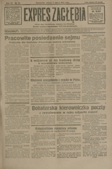 Expres Zagłębia : jedyny organ demokratyczny niezależny woj. kieleckiego. R.6, nr 61 (3 marca 1931)