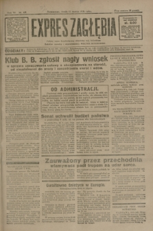 Expres Zagłębia : jedyny organ demokratyczny niezależny woj. kieleckiego. R.6, nr 69 (11 marca 1931)