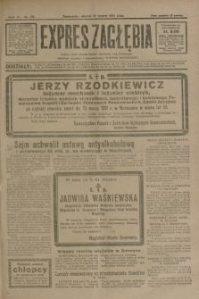 Expres Zagłębia : jedyny organ demokratyczny niezależny woj. kieleckiego. R.6, nr 75 (17 marca 1931)