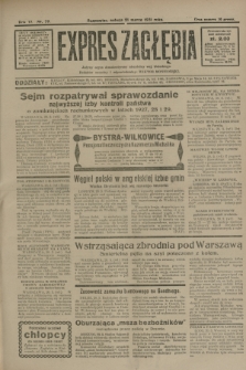 Expres Zagłębia : jedyny organ demokratyczny niezależny woj. kieleckiego. R.6, nr 79 (21 marca 1931)