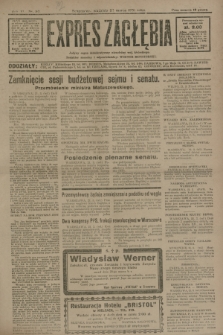 Expres Zagłębia : jedyny organ demokratyczny niezależny woj. kieleckiego. R.6, nr 80 (22 marca 1931)