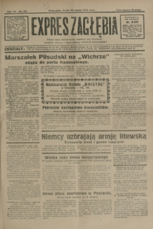 Expres Zagłębia : jedyny organ demokratyczny niezależny woj. kieleckiego. R.6, nr 83 (25 marca 1931)