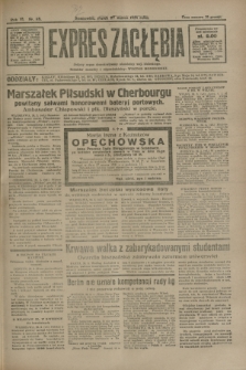 Expres Zagłębia : jedyny organ demokratyczny niezależny woj. kieleckiego. R.6, nr 85 (27 marca 1931)
