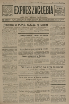 Expres Zagłębia : jedyny organ demokratyczny niezależny woj. kieleckiego. R.6, nr 94 (7 kwietnia 1931)