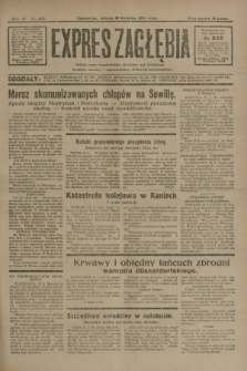 Expres Zagłębia : jedyny organ demokratyczny niezależny woj. kieleckiego. R.6, nr 105 (18 kwietnia 1931)