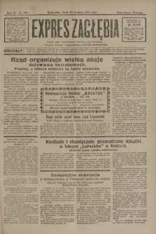 Expres Zagłębia : jedyny organ demokratyczny niezależny woj. kieleckiego. R.6, nr 109 (22 kwietnia 1931)