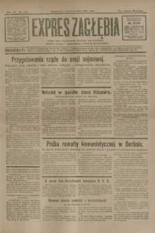 Expres Zagłębia : jedyny organ demokratyczny niezależny woj. kieleckiego. R.6, nr 125 (8 maja 1931)