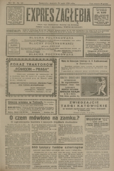 Expres Zagłębia : jedyny organ demokratyczny niezależny woj. kieleckiego. R.6, nr 141 (24 maja 1931)