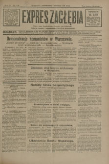 Expres Zagłębia : jedyny organ demokratyczny niezależny woj. kieleckiego. R.6, nr 148 (1 czerwca 1931)
