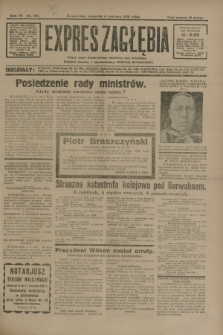 Expres Zagłębia : jedyny organ demokratyczny niezależny woj. kieleckiego. R.6, nr 151 (4 czerwca 1931)