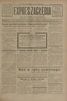 Expres Zagłębia : jedyny organ demokratyczny niezależny woj. kieleckiego. R.6, nr 154 (8 czerwca 1931)