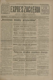Expres Zagłębia : jedyny organ demokratyczny niezależny woj. kieleckiego. R.6, nr 155 (9 czerwca 1931)