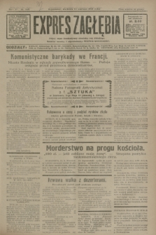 Expres Zagłębia : jedyny organ demokratyczny niezależny woj. kieleckiego. R.6, nr 160 (14 czerwca 1931)