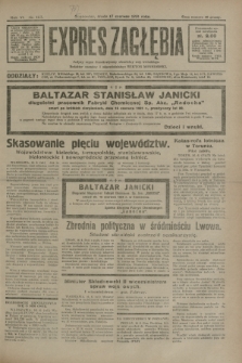 Expres Zagłębia : jedyny organ demokratyczny niezależny woj. kieleckiego. R.6, nr 163 (17 czerwca 1931)