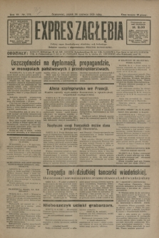 Expres Zagłębia : jedyny organ demokratyczny niezależny woj. kieleckiego. R.6, nr 172 (26 czerwca 1931)