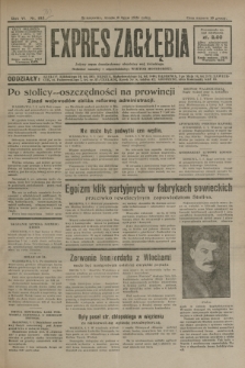 Expres Zagłębia : jedyny organ demokratyczny niezależny woj. kieleckiego. R.6, nr 183 (8 lipca 1931)
