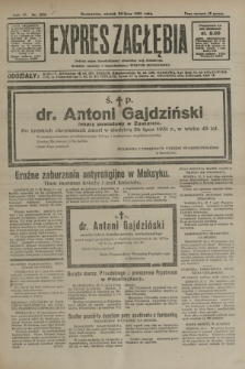 Expres Zagłębia : jedyny organ demokratyczny niezależny woj. kieleckiego. R.6, nr 203 (28 lipca 1931)