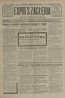 Expres Zagłębia : jedyny organ demokratyczny niezależny woj. kieleckiego. R.6, nr 204 (29 lipca 1931)